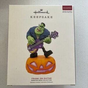 Hallmark Keepsake 2019 Frank On Guitar Monster Mash Halloween Ornament
